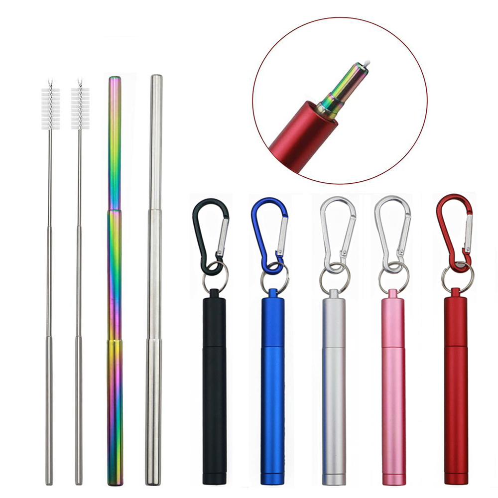 Stainless Steel Straw - 304 paslanmaz çelik Metal saman kullanımlık