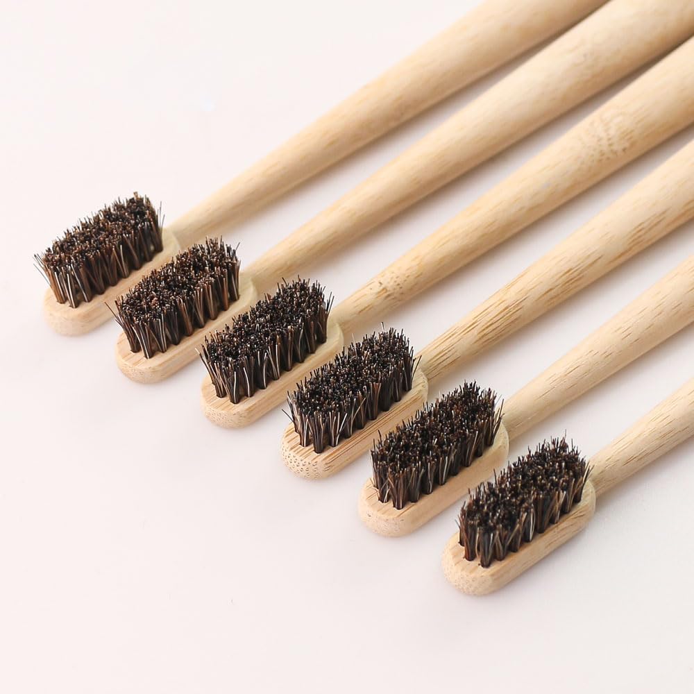 5 adet at kılı bambu diş fırça - Bamboo Toothbrush Set incelemesi ve fiyatı
