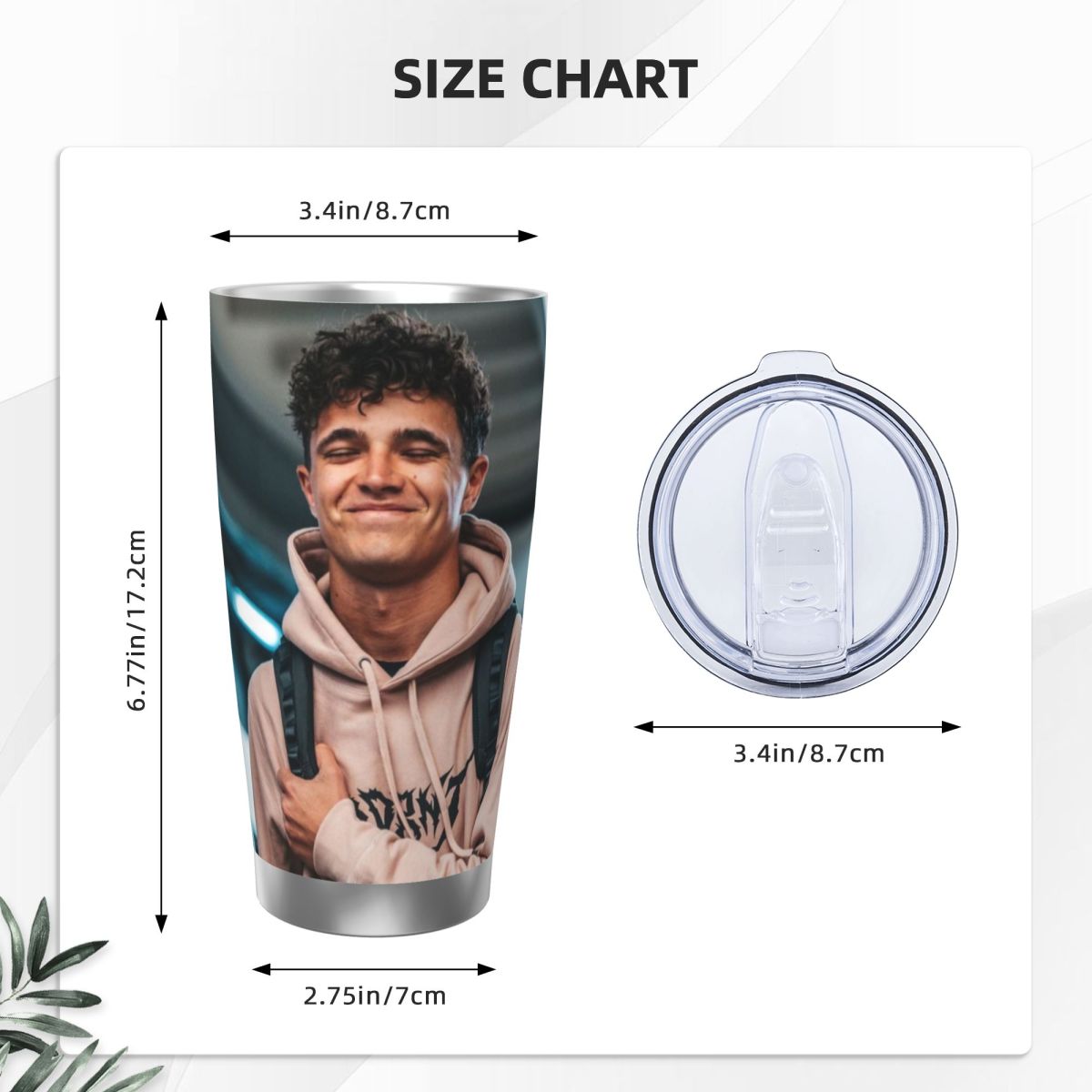 Lando Norris 20oz Paslanmaz Çe - Stainless Steel Straw incelemesi ve fiyatı