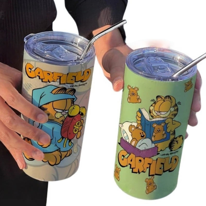 Garfield Kahve Fincanı Çiftler - Stainless Steel Straw incelemesi ve fiyatı