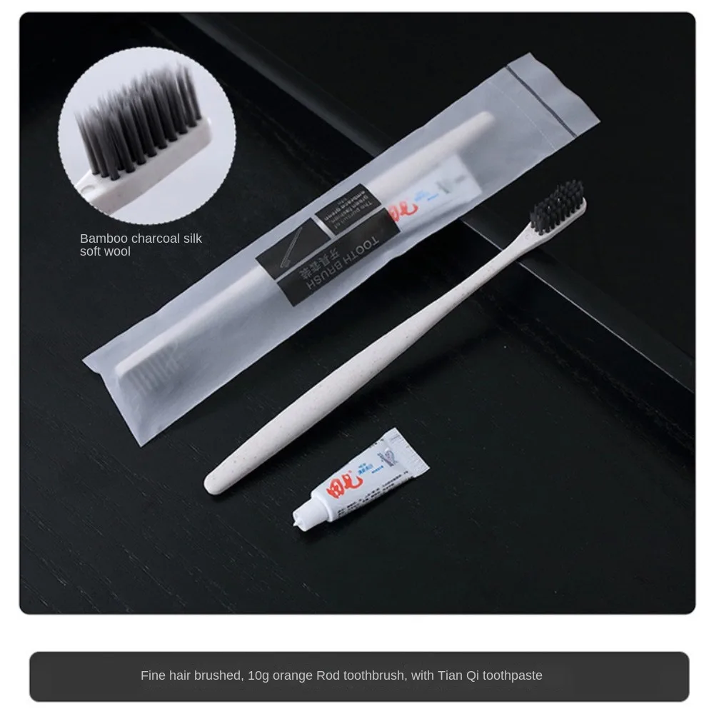 100 adet Pratik Tek Kullanımlı - Bamboo Toothbrush Set incelemesi ve fiyatı