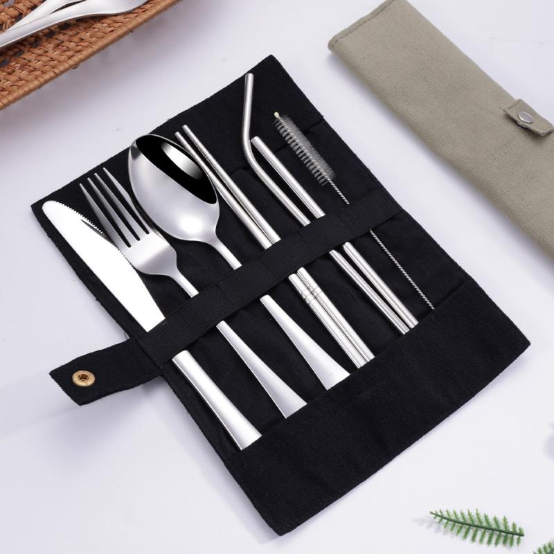 8 adet/takım sofra takımı seya - Stainless Steel Straw incelemesi ve fiyatı