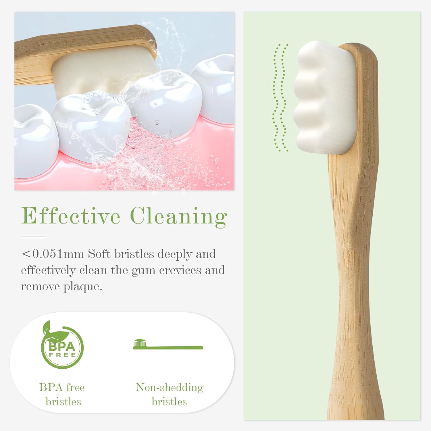 4 Adet Mikro-Nano Bambu Diş Fı - Bamboo Toothbrush Set incelemesi ve fiyatı